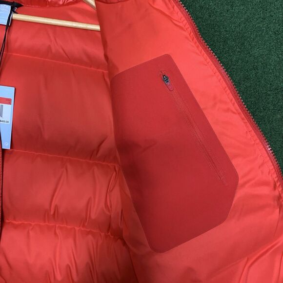 Sz L Nike x NOCTA Sunset Red Down Puffer Jacket Drake DO2783-657 - Picture 14 of 16